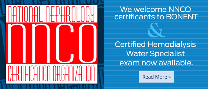 We welcome NNCO certificants to BONENT
